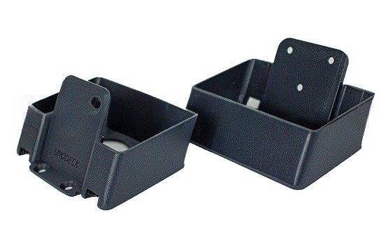 Крепления перил наклонное из алюминия GardenParkett Графит купить в Учалах