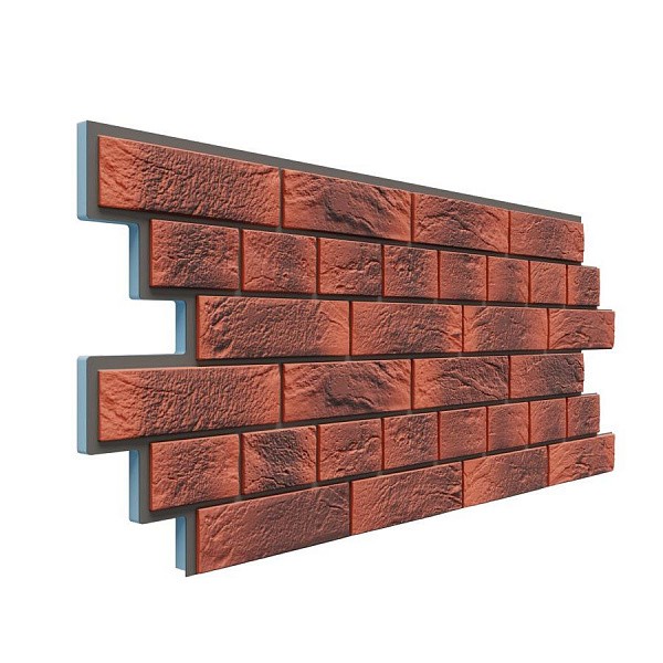 Фасадная термопанель Доломит Венецианский кирпич 20 мм Корса купить в Учалах