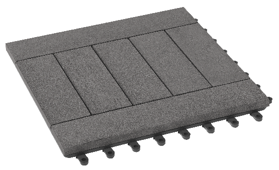 Модульный паркет ДПК GRINDERDECO Комфорт 5 Серый базальт купить в Учалах