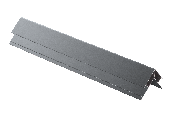 Угловой элемент наружный, алюминиевый, серый купить в Учалах