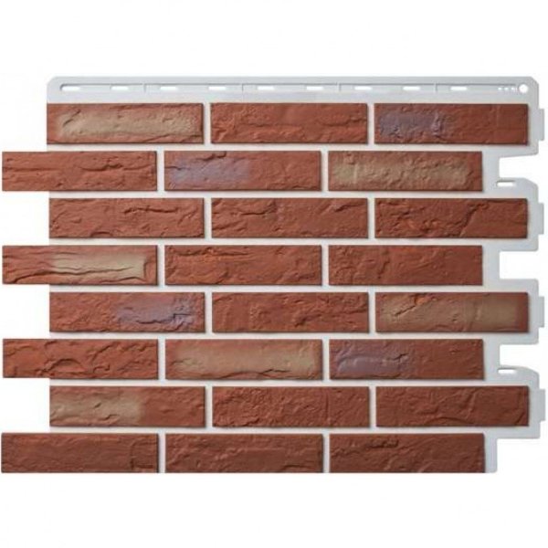 Фасадная панель Альта-Профиль Кирпич Рижский 02 купить в Учалах