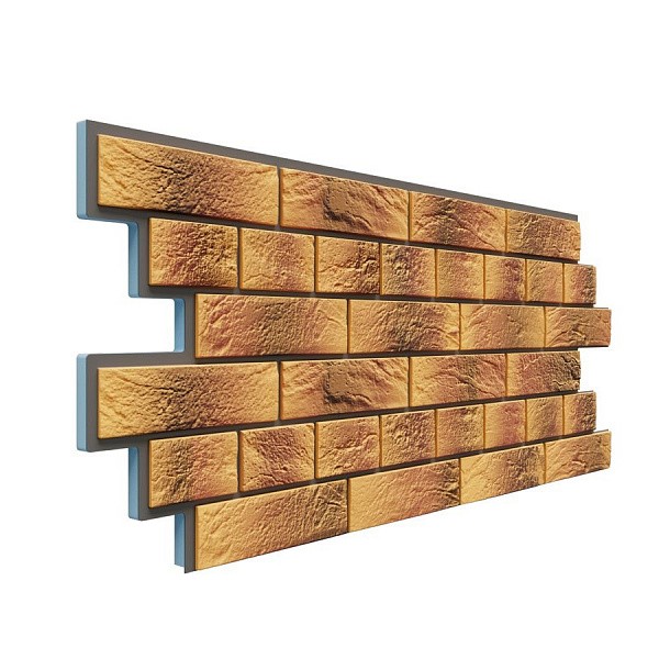 Фасадная термопанель Доломит Венецианский кирпич 20 мм Нарва купить в Учалах