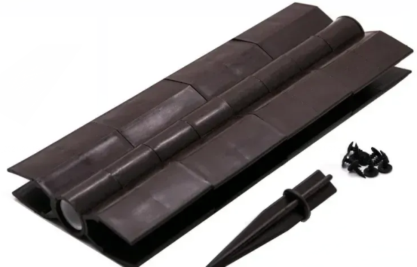 Угловой (стыковочный) шарнир для грядкок ДПК 300мм коричневый купить в Учалах