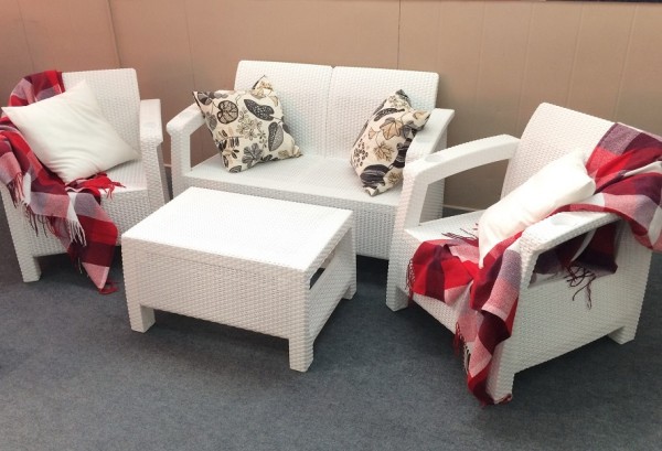 Комплект Yalta Terrace Set белый купить в Учалах