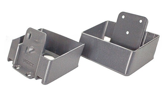 Крепления перил наклонное из алюминия GardenParkett Серый купить в Учалах