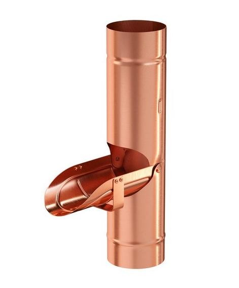 Водосток Aquasistem, система 125x90 - Водосборник медный купить в Учалах