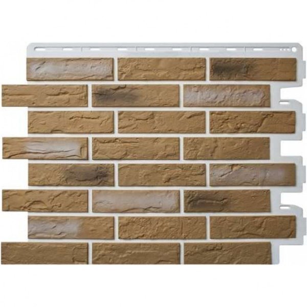 Фасадная панель Альта-Профиль Кирпич Рижский 03 купить в Учалах