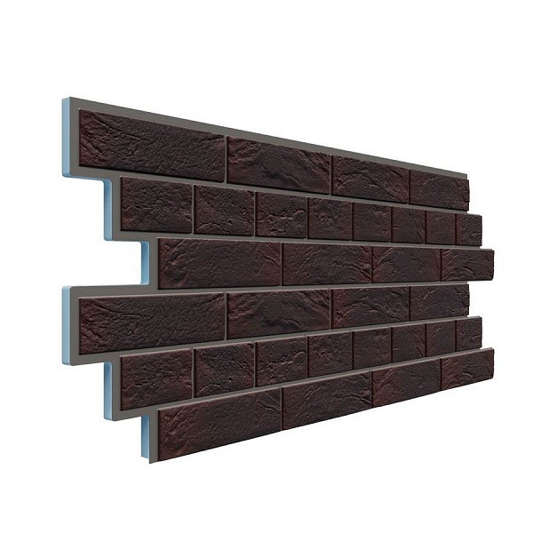 Фасадная термопанель Доломит Венецианский кирпич 20 мм Алтея купить в Учалах