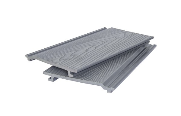 Фасадная доска POLIVAN GROUP 3D фактура дерева DENPASAR серый купить в Учалах