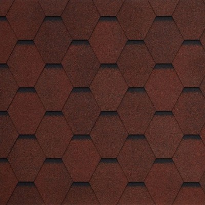 Гибкая черепица Tegola GARDA rosso 409