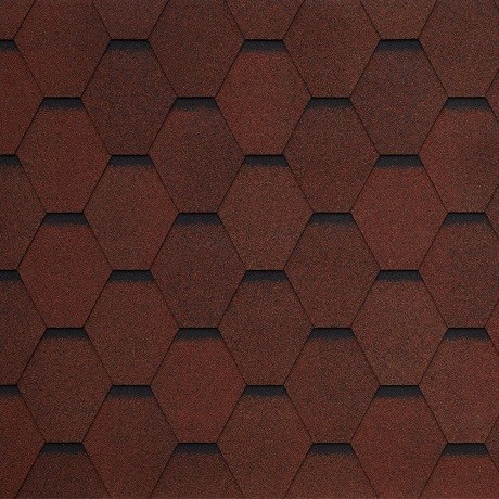 Гибкая черепица Tegola GARDA rosso 409 купить в Учалах