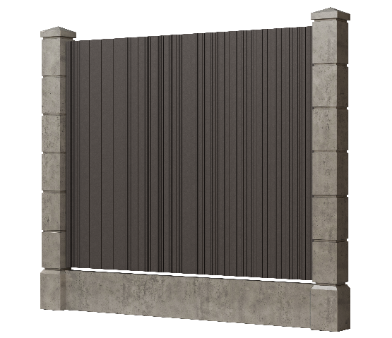 Заборная доска GRINDERDECO, ДПК, тиснение "дуб" Асфальт купить в Учалах