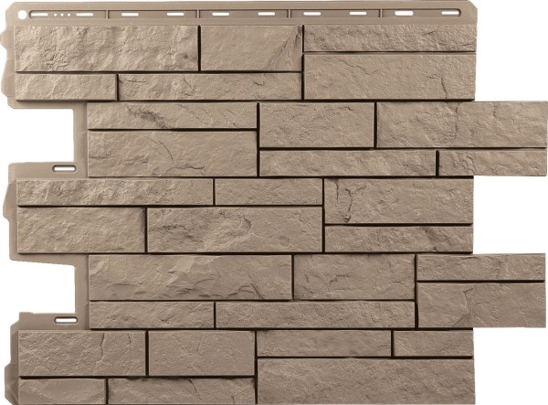 Фасадная панель Альта-Профиль Шотландия Бежевый купить в Учалах