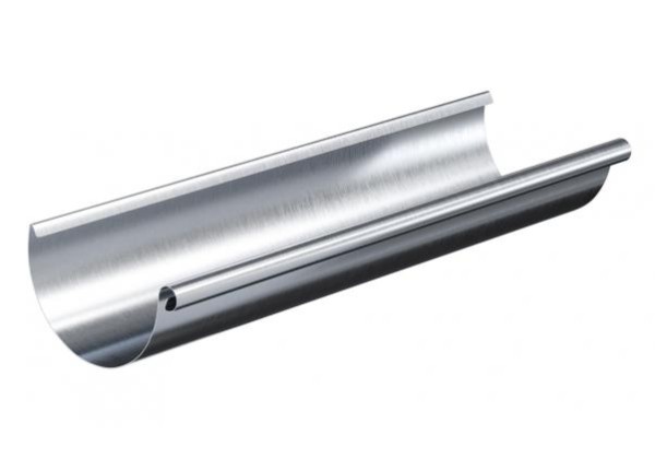 Водосток Aquasistem, Система 125x90 - Желоб водосточный оцинковка 3 метра купить в Учалах