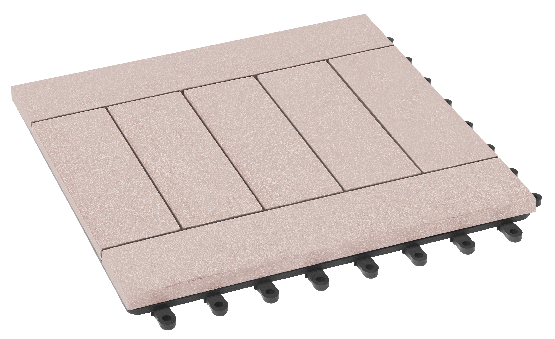 Модульный паркет ДПК GRINDERDECO Комфорт 5 Выбеленный дуб купить в Учалах