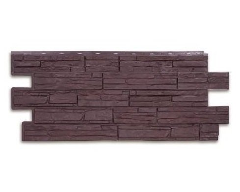 Фасадная панель T-Сайдинг-Альпийская сказка ЭКО-1 Браун купить в Учалах