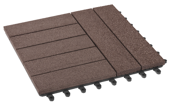 Модульный паркет ДПК GRINDERDECO Комфорт 4 Шоколад купить в Учалах