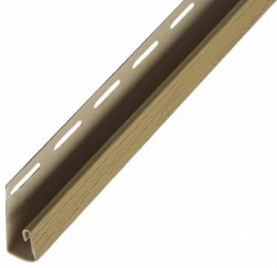 J-профиль Альта-профиль для откоса универсального Альта Декор (отделочные элементы) Песчаный купить в Учалах