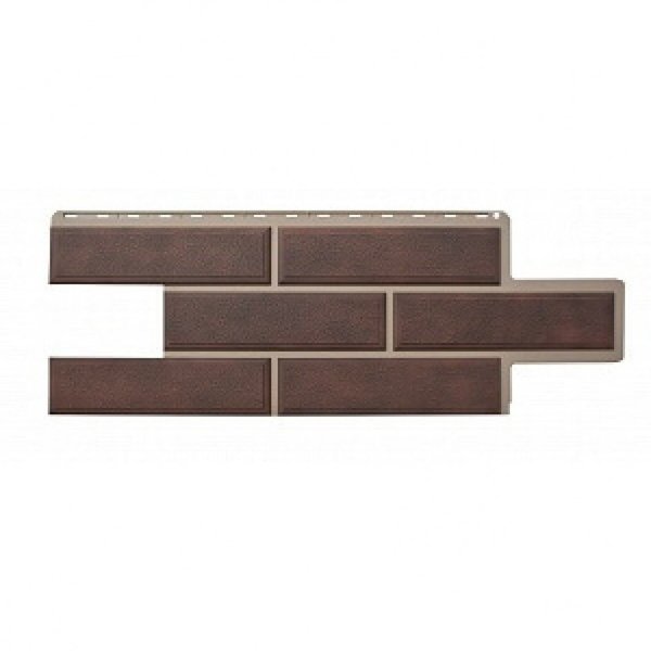 Фасадная панель Альта-Профиль - Коллекция "Венецианский Камень", Коричневый купить в Учалах