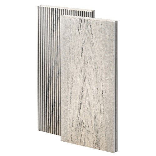 Террасная доска из ДПК Bruggan Multicolor Полнотелая 140мм Белый дым купить в Учалах