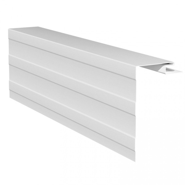 Приоконная планка (околооконный профиль) для сайдинга, белый купить в Учалах