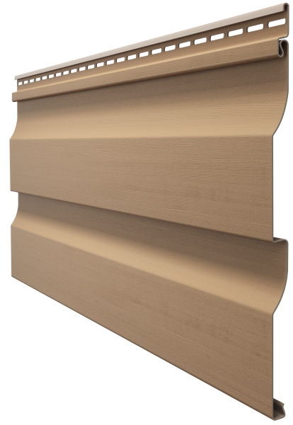 Виниловый сайдинг docke (дёке) - профиль D4,5D, капучино купить в Учалах