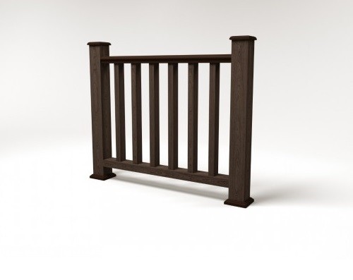 Ограждение из ДПК FG5 венге купить в Учалах