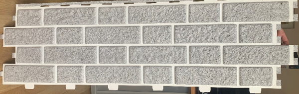 Цокольный сайдинг Tecos МИХЕЛЕН Серый купить в Учалах