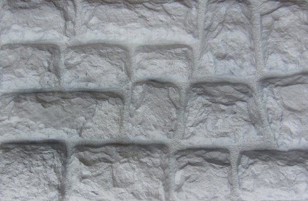 Фасадная панель Аэлит Камень крупный Белый купить в Учалах