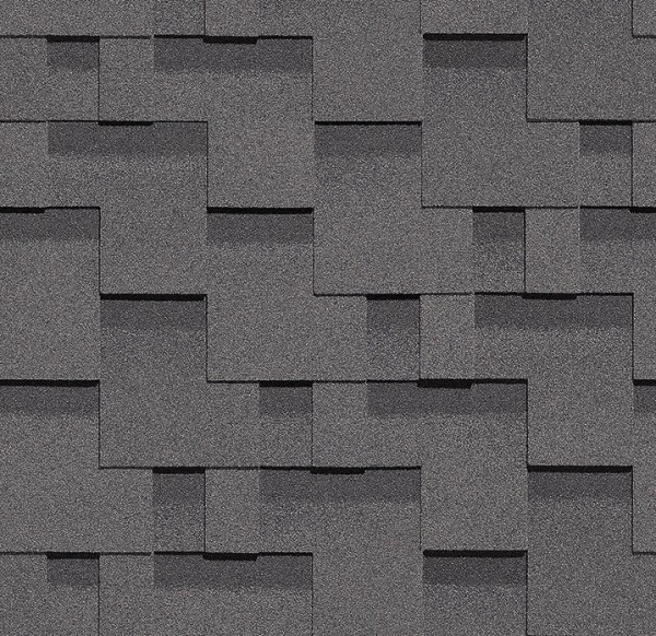 Гибкая черепица Docke, коллекция Тетрис – Серый купить в Учалах