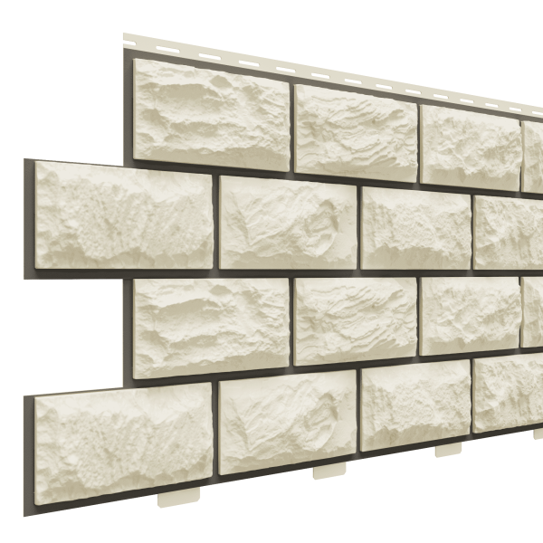 Фасадная панель Доломит, Альпийская горка Слоновая кость купить в Учалах