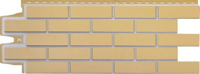 ФП Grand Line клинкерный кирпич ПРЕМИУМ Песочный (шов RAL 7006)