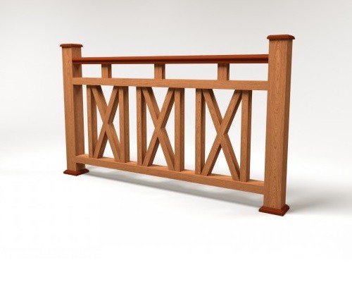 Ограждение из ДПК FG3 терракот купить в Учалах