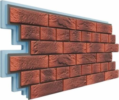 Термосайдинг Доломит Венецианский Кирпич 40 мм Корса купить в Учалах