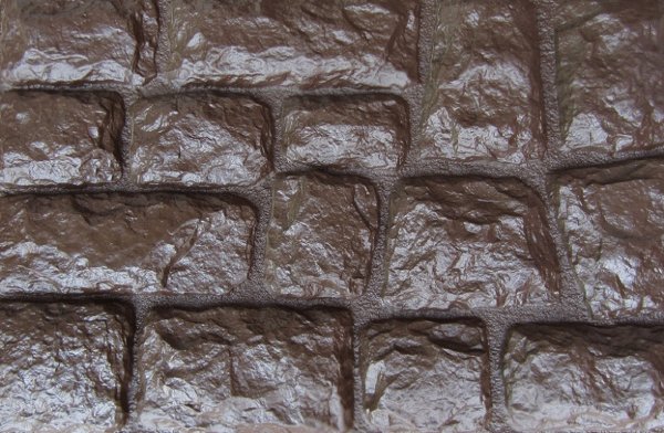 Фасадная панель Аэлит Камень крупный Коричневый купить в Учалах