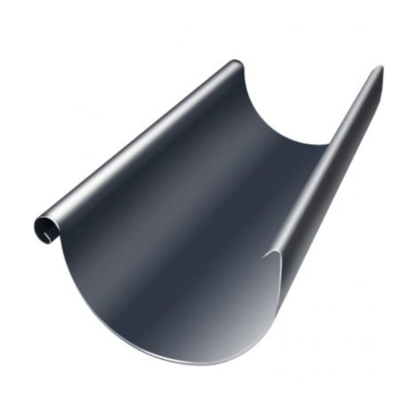 Водосток Grand Line 125x90 – Желоб 3м RAL 7024 купить в Учалах