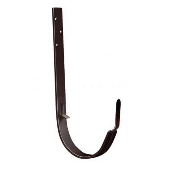 Водосток Grand Line 150x100 – Кронштейн длинный RAL 8017 купить в Учалах