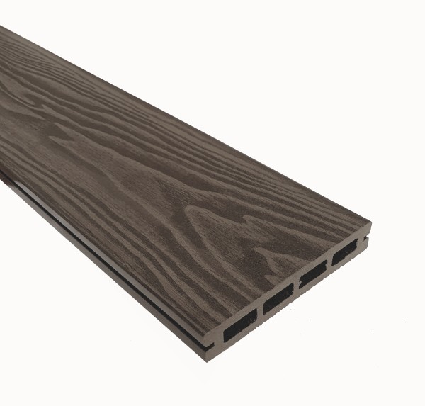 Террасная доска из ДПК Terrapol Смарт 3D Пустотелая с пазом Тик Киото купить в Учалах