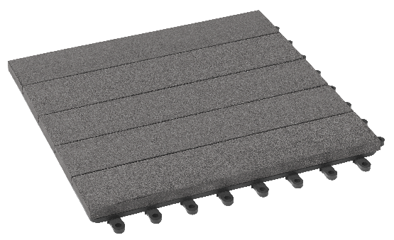 Модульный паркет ДПК GRINDERDECO Комфорт 3 Серый базальт купить в Учалах