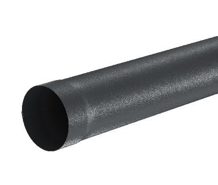 Водосток Aquasistem, Система 150/100 - Труба водосточная 1.00м RR 23 Маренго matt купить в Учалах