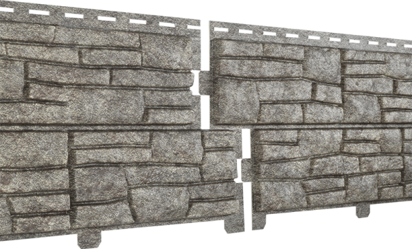 Фасадная панель Ю-пласт Стоун хаус сланец Бежевый купить в Учалах