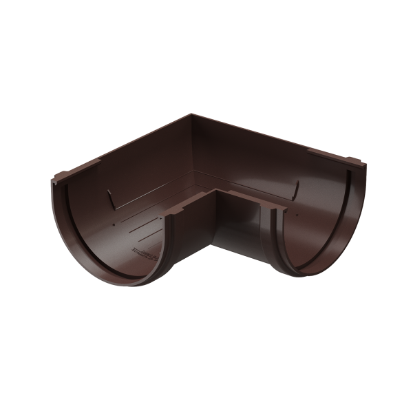 Угол желоба универсал 90˚ Docke Premium ПВХ - Шоколад купить в Учалах