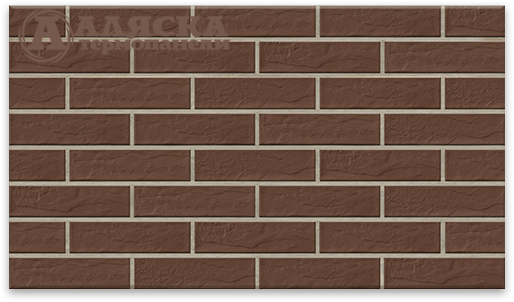 Фасадные Термопанели Аляска Braun Rustic купить в Учалах