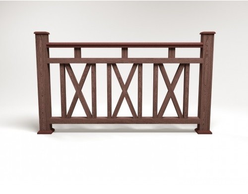 Ограждение из ДПК FG3 шоколад купить в Учалах