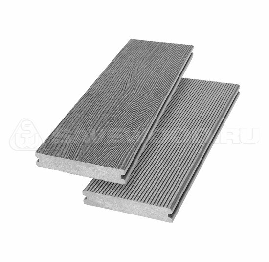 Террасная доска SW Abies (R) - радиальный распил Пепельный купить в Учалах