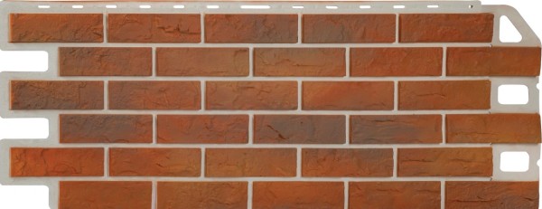 Фасадная панель Альта-Профиль Кирпич Рустикальный 03 купить в Учалах