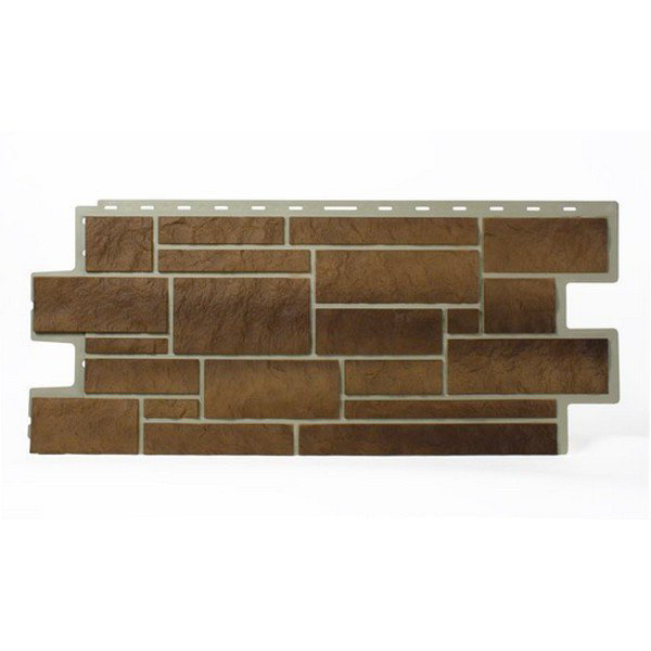 Цокольный сайдинг Tecos ImaBel “Камень” – Янтарь №705 купить в Учалах