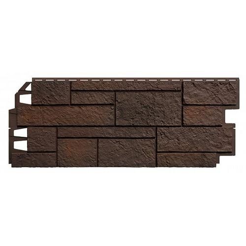 Фасадные панели ТЕХНОНИКОЛЬ Песчаник Тёмно-коричневый купить в Учалах
