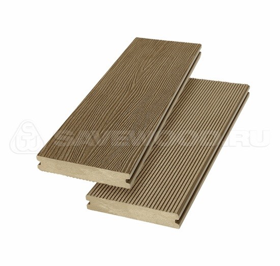 Террасная доска SW Abies (R) - радиальный распил Тик купить в Учалах