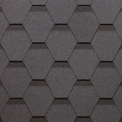 Гибкая черепица Docke, коллекция Сота – Серый